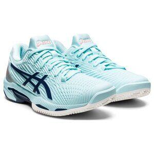ASICS Solution Speed FF 2 Clay Tennis Shoes for Women - PU-Applied Upper Size 9
